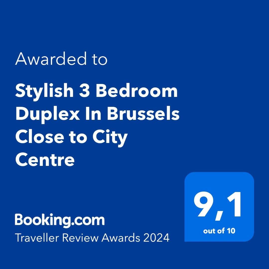 Superb 3 Bedroom & 3 Bathroom Duplex In Brussels City Centre Luaran gambar
